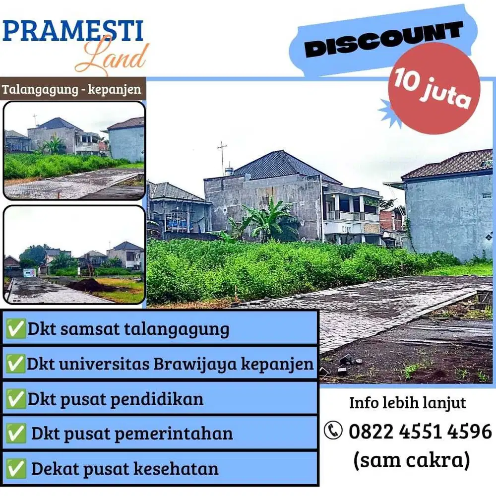 TANAH KAVLING TENGAH KOTA