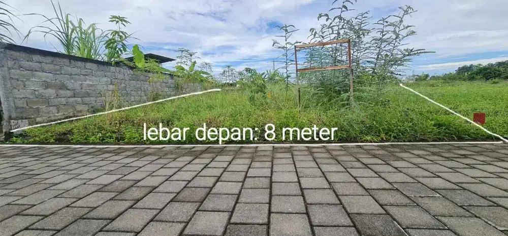 Jual tanah 100m2 kedungu lingkungan villa