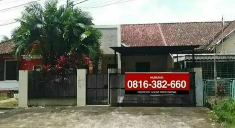 Dijual/Disewakan Rumah 250/275 dekat Kambang Iwak Palembang.