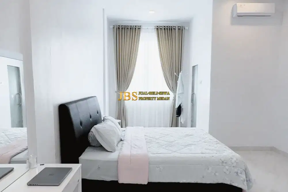 Dijual Rumah Baru Renovasi di Komplek Adam Malik Riverside - Medan