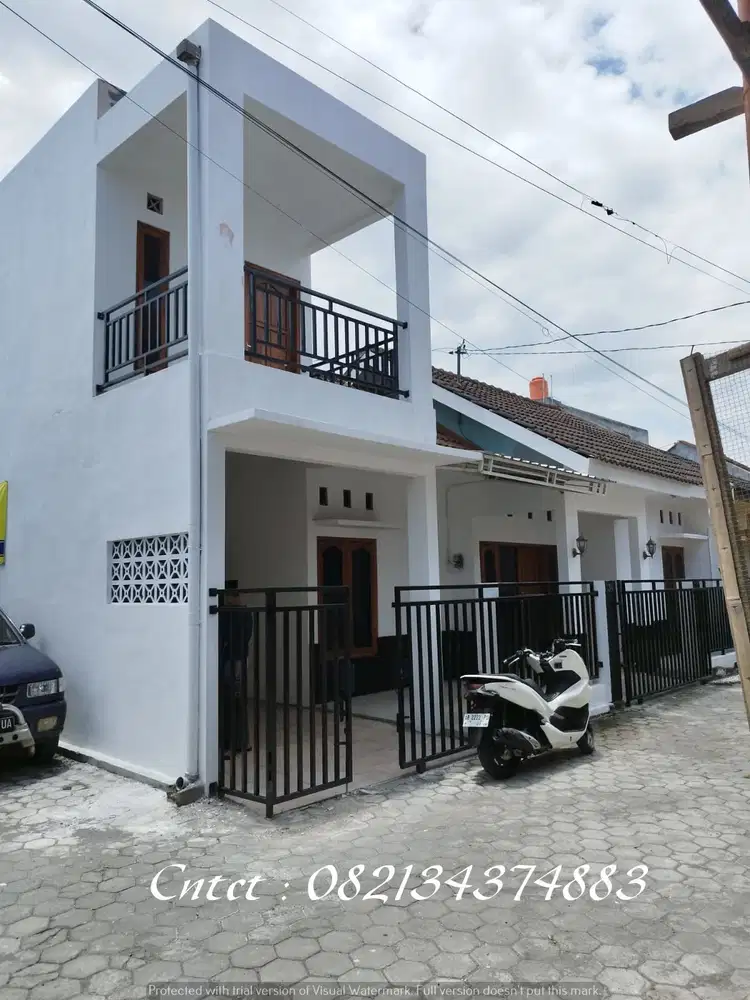 Rumah dijual di Potorono Bantul Yogya, Lt 100m2