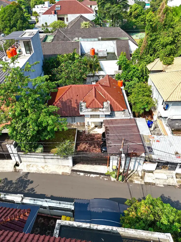 Rumah 1 Lantai Di Kemang Jakarta Selatan Jalan Lebar