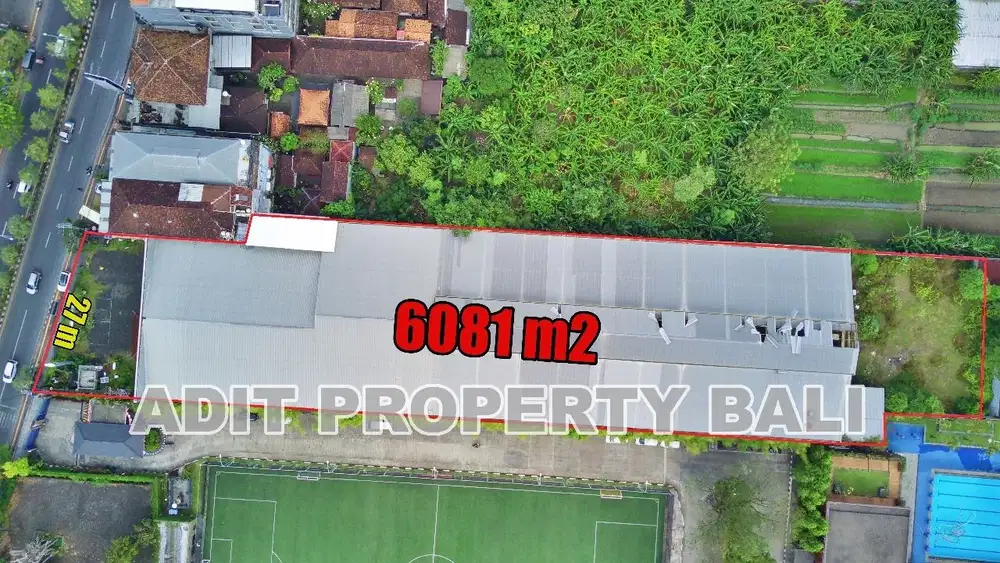 Tanah EX Dealer Raya Imam Bonjol Denpasar Barat Bali