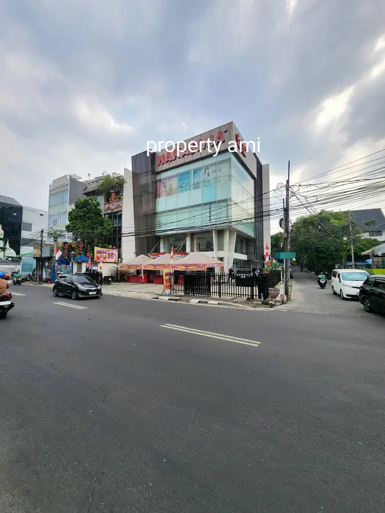 For sale jual gedung komersial 4 lantai di Kebayoran Jakarta Selatan