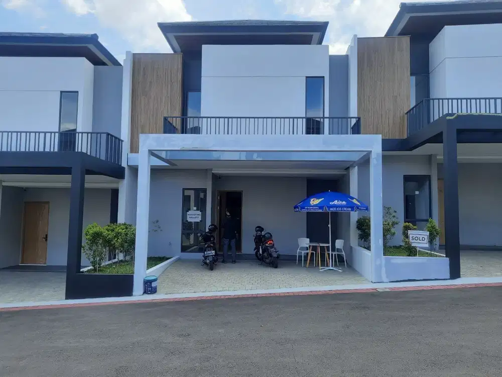 Rumah Baru Ala Semi Villa Di Kawasan Setraduta Sukasari Bandung SHM
