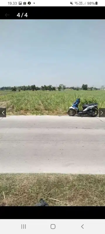 Di jual tanah kering raya canggu dkt tol