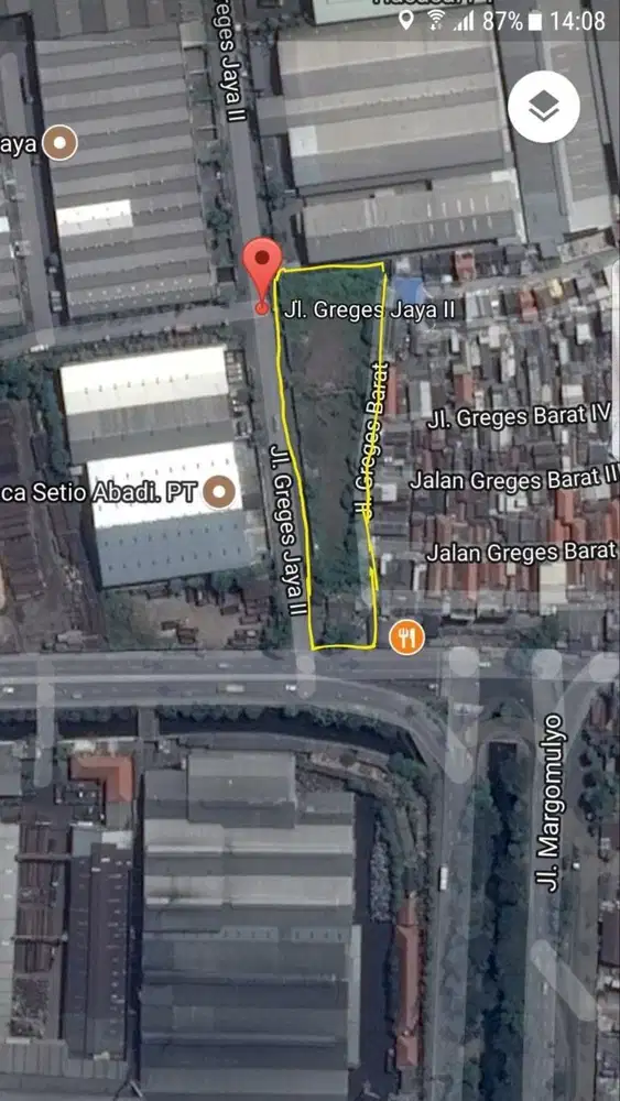 Dijual Tanah Greges Jaya Asemrowo Margomulyo Kalianak Surabaya