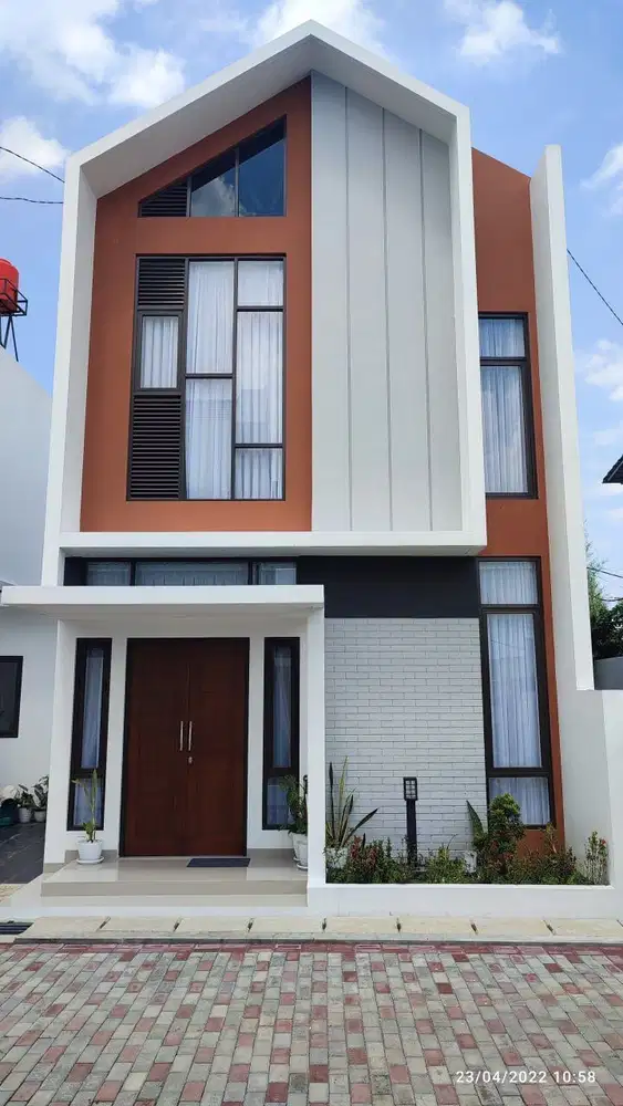 Rumah Scandivian Minimalis Di Permata Cisaranten Arcamanik Bandung SHM