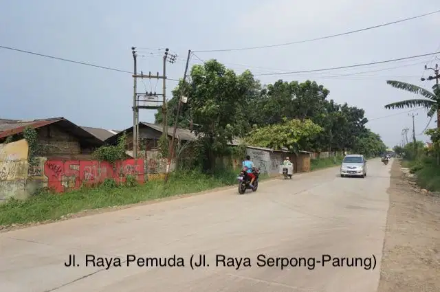 Jual tanah di gunung sindur