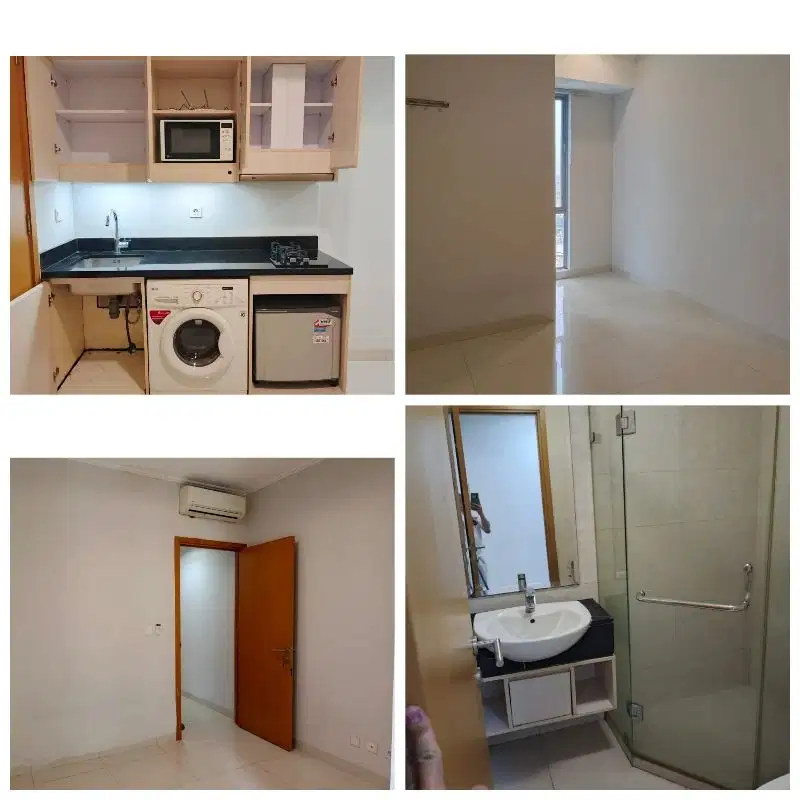 di sewakan apartemen the mansion Kemayoran tipe 1 bedroom unfurnish