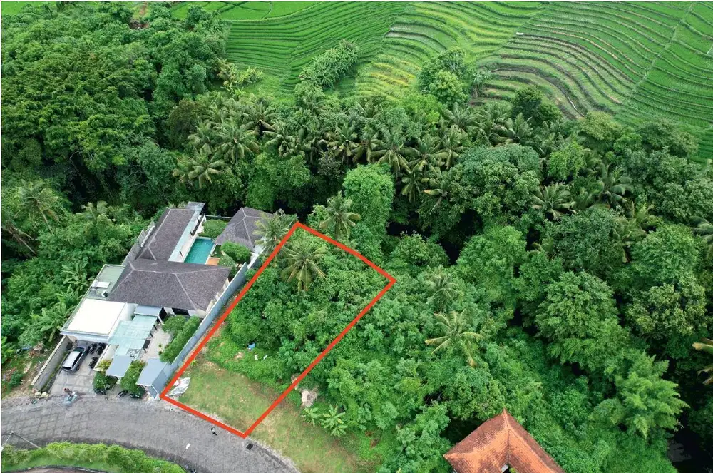 EXCLUSIVE RIVERSIDE LAND WITH RICEFIELD VIEW