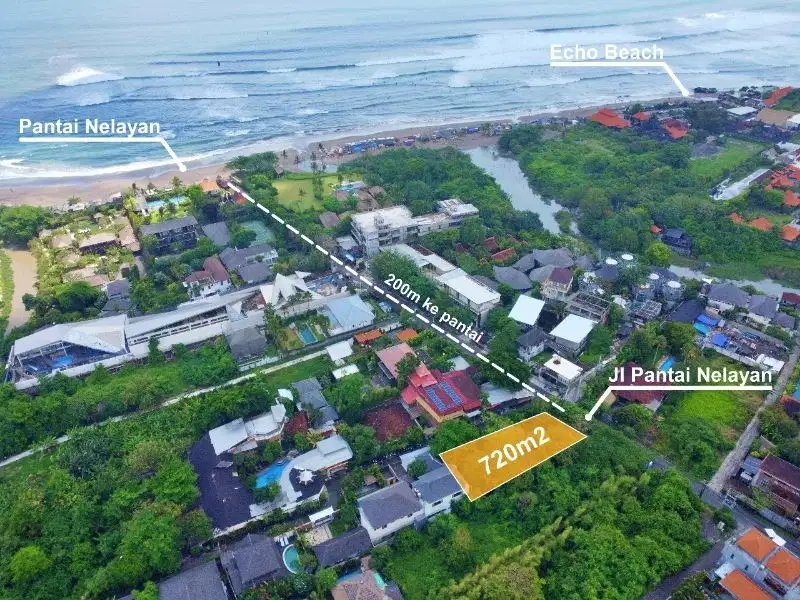 Tanah Premium Pantai Selatan Canggu
