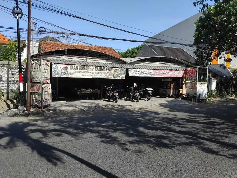 Dijual Rumah Usaha Raya Gayungsari Barat Surabaya Selatan
