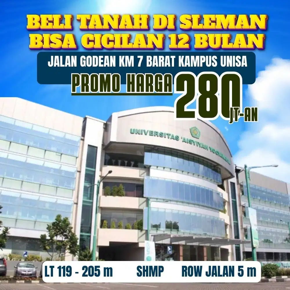 Miliki Tanah Impian di Yogyakarta – Harga Terbaik Hari Ini!