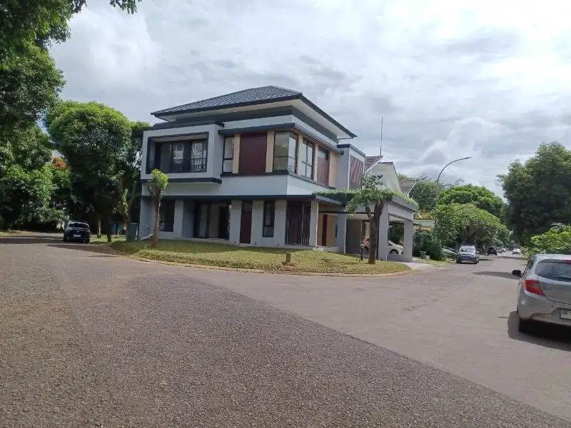 Dijual Rmh Minimalis Modern Verdant Ville Blok H5 , posisi hoek