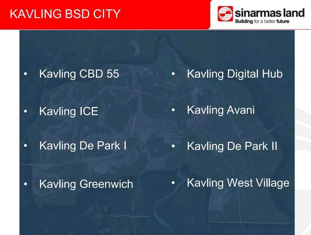 Di Jual KAVLING KOMERSIL BSD CITY