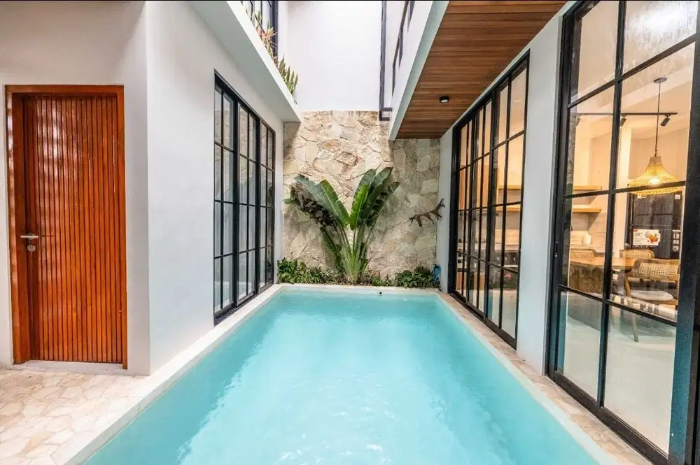 dijual villa lantai 2 pererenan canggu