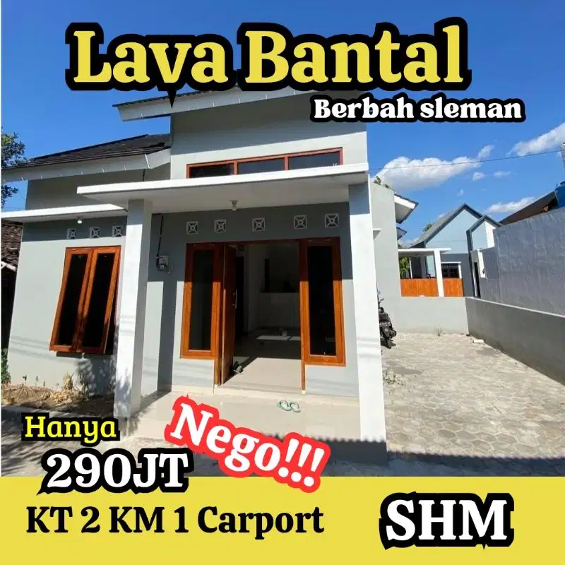 rumah komersil cluster termurah di berbah