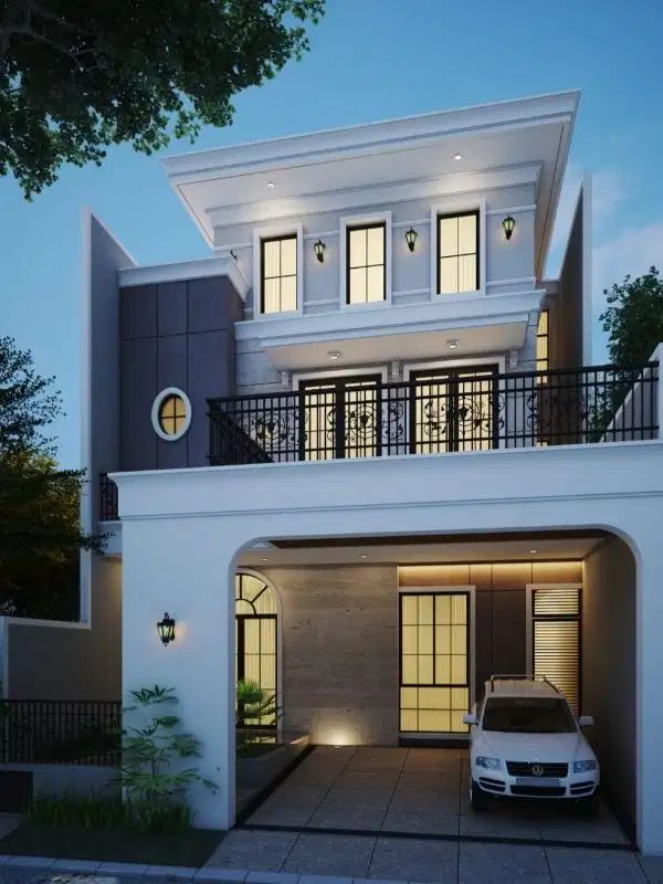 RUMAH AMERICAN ATTIC MODERN CITRALAND SURABAYA BARAT