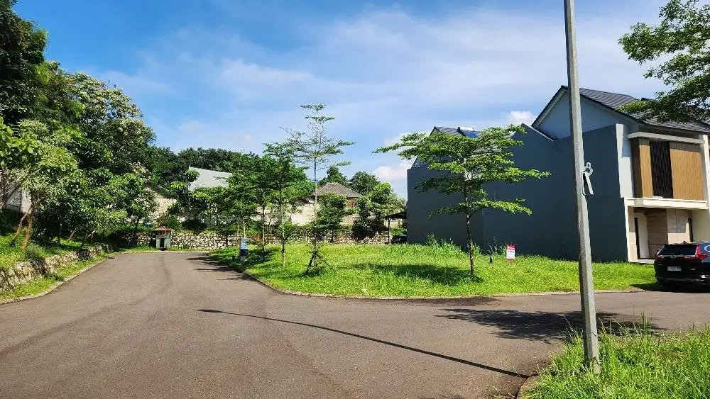 Kavling hoek Timur/selatan di lokasi terbaik Sutra Victoria Alam Sutra