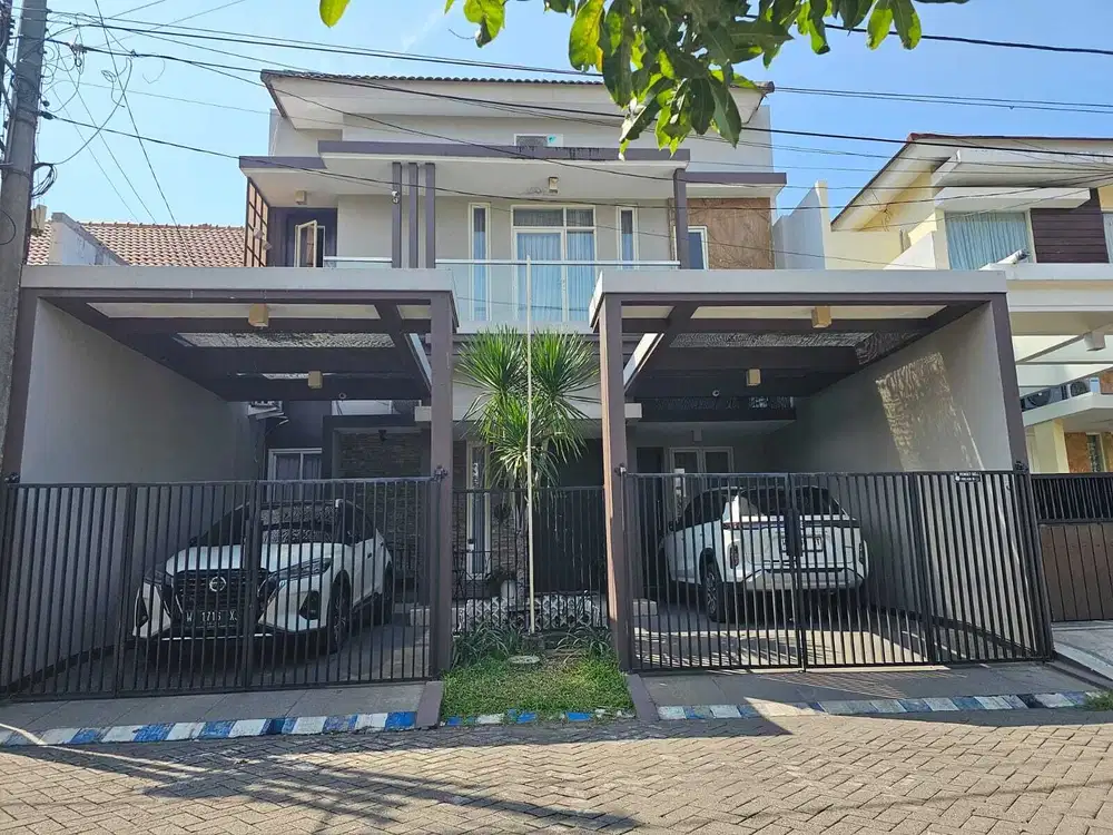 Dijual Rumah Mewah 2 Lantai Siap Huni di Gedangan Sidoarjo