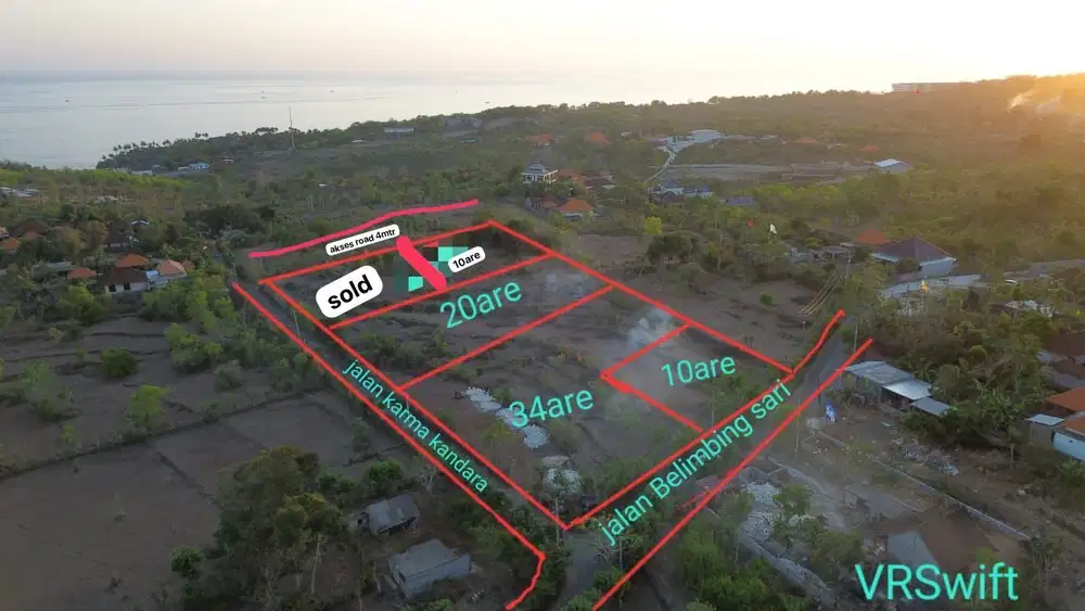 Tanag kontrak termurah zona pink  di ungasan