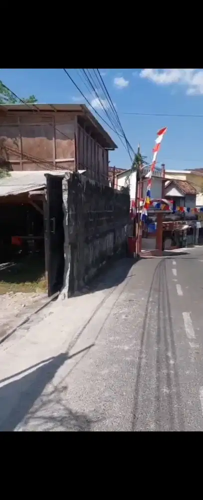 Tanah sangat startegis demangan baru Dekat de brito cocok perumahan