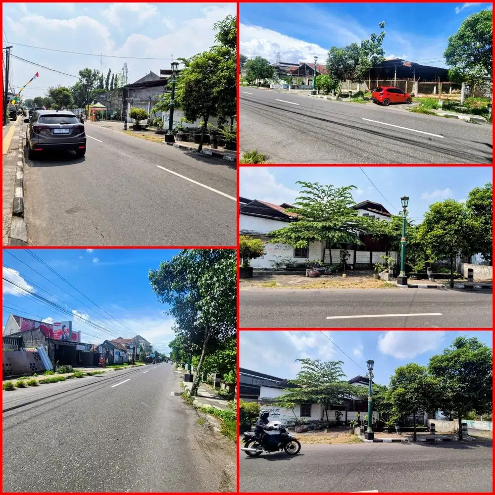 Tanah sangat strategis pinggir.jalan raya pramuka umbulharjo
