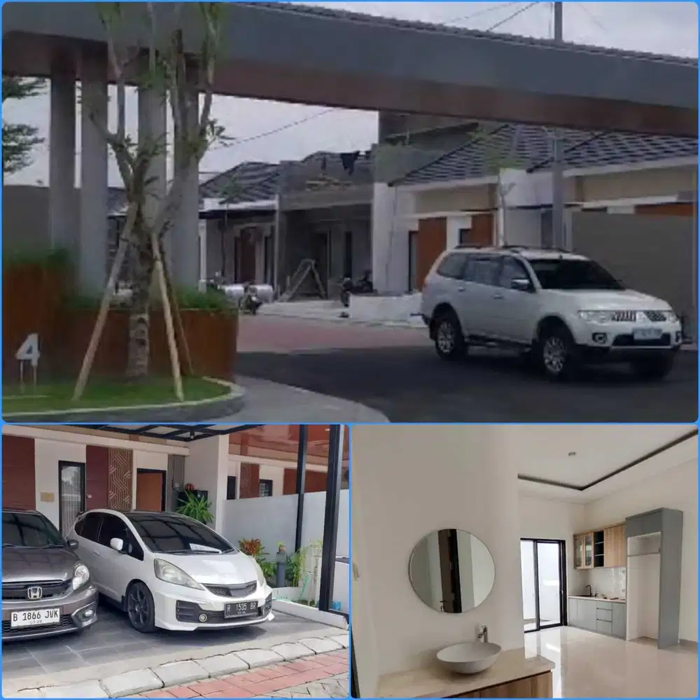 Rumah dalam perumahan pondok permai palagan strategis