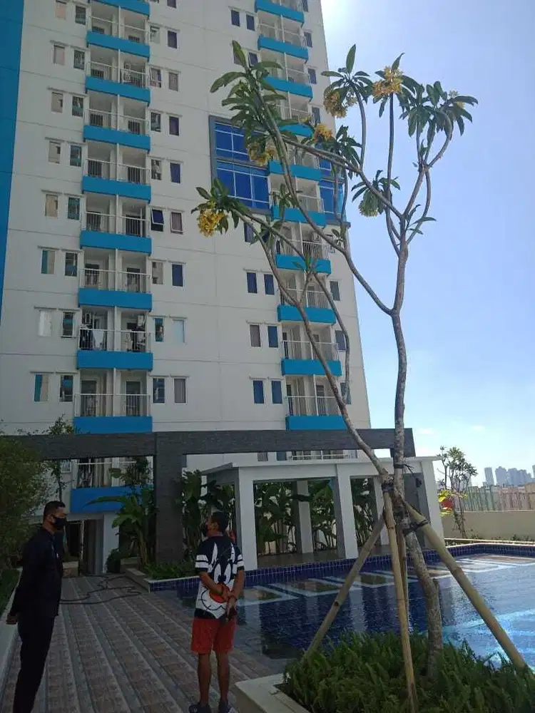 Dijual cepat apartemen Puncak CBD 2 unit jadi 1 luas