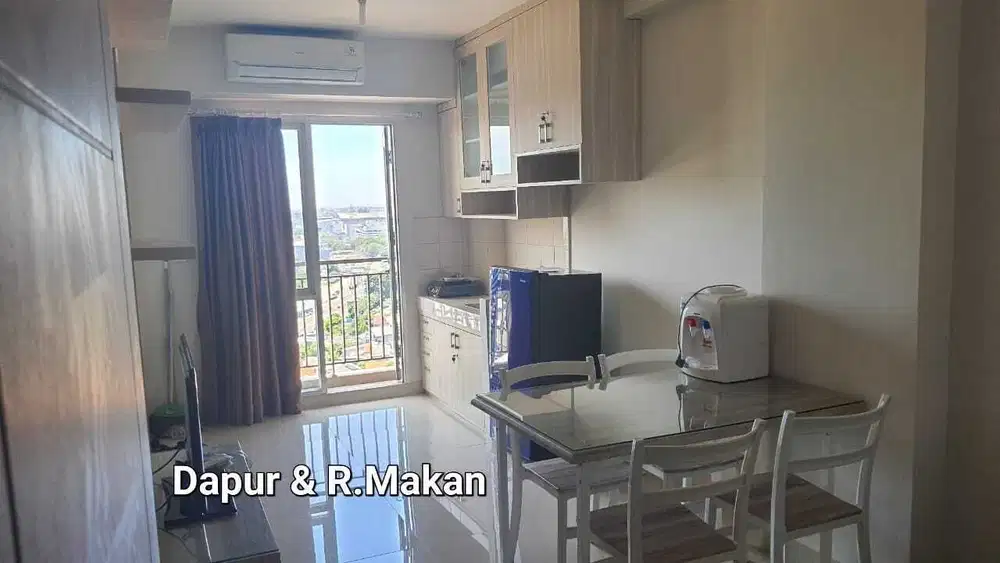 Dijual Apartemen OAK tower, 2 Bedroom furnished lt sedang