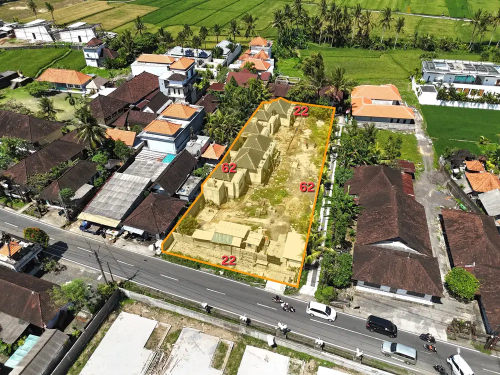 Tanah Bonus 3 Unit Villa Baru di Kemenuh dekat Ubud Gianyar Bali
