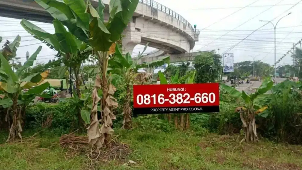 Dijual Lahan 3.882m2 di Simpang Bandara Palembang