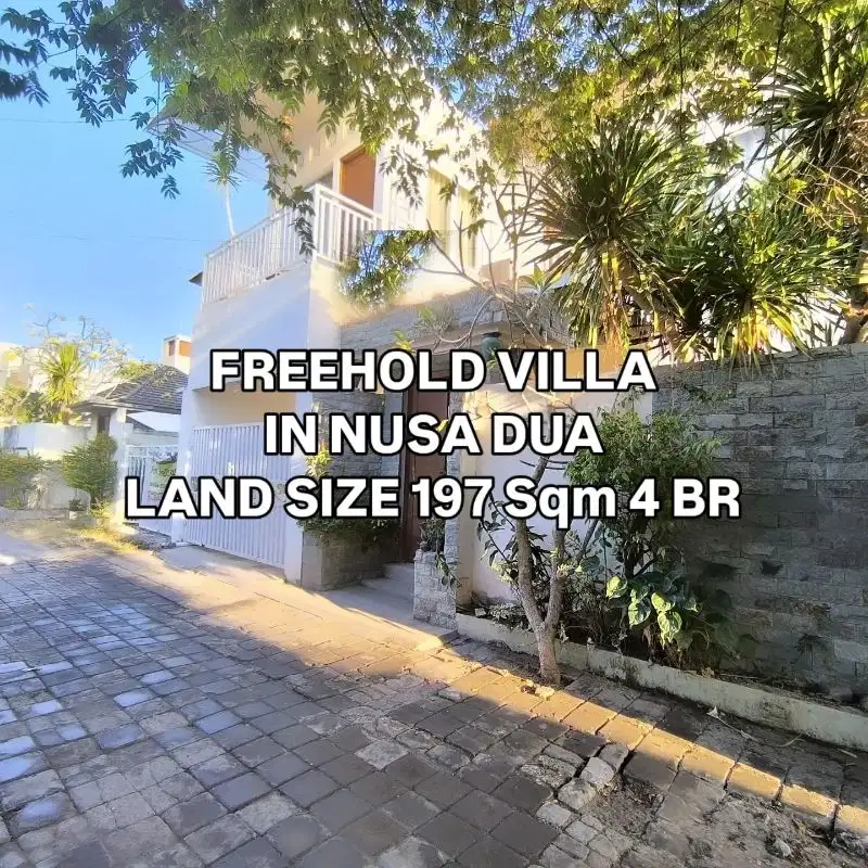Villa Strategis 2 Lantai di Nusa Dusa Kuta Selatan Bali