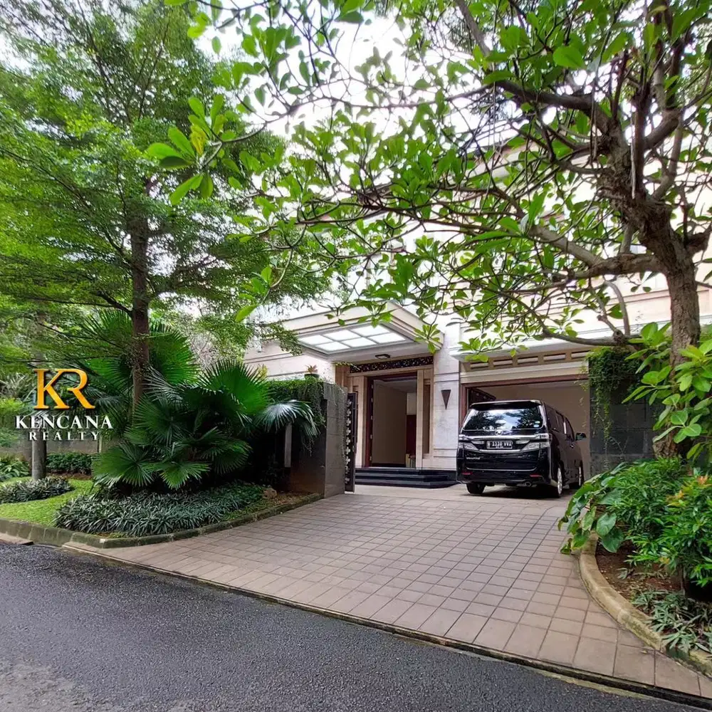 Di Jual Pondok Indah American Classic House Jalan Lebar