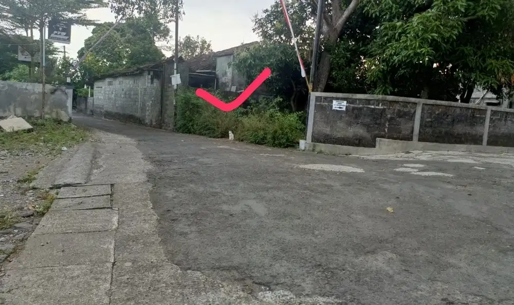 Tanah 180m dekat hotel hyatt jogja