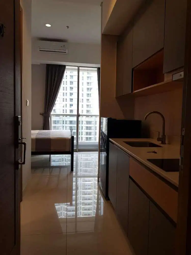 DIJUAL CEPAT APARTEMEN STUDIO TAMAN ANGGREK RESIDENCE TA RESS MURAH