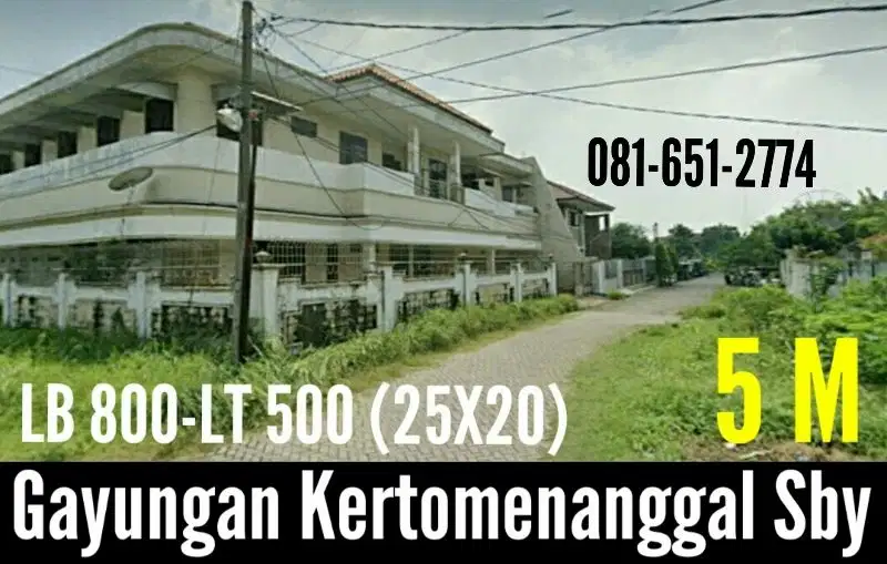 Rumah di Gayungan Surabaya