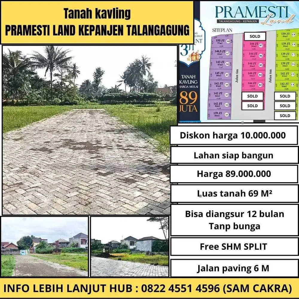 YUK MAMPIR TANAH KAVLING MURAH