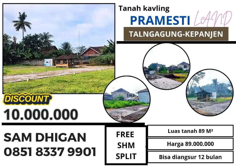 tanah kavling murah lokasi padat penduduk