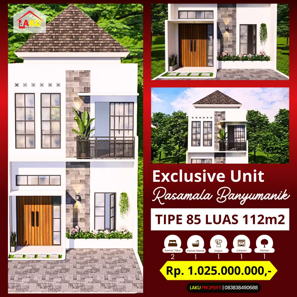 Hunian Exclusive Selangkah ke Pasar Rasamala Banyumanik