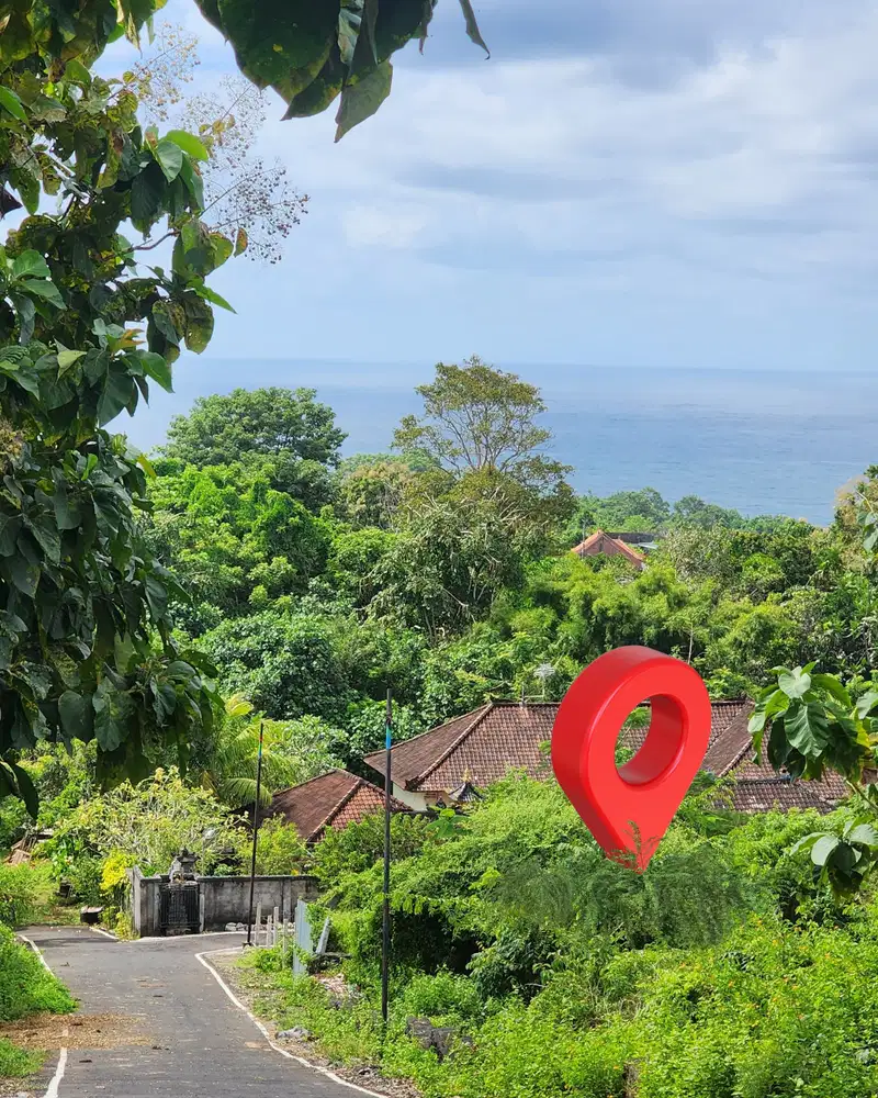 DIJUAL TANAH OCEAN VIEW DEKAT PANTAI LOKASI NUSA DUA BALI