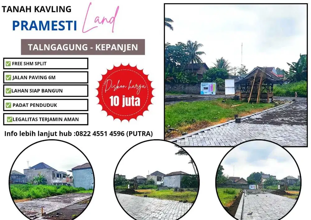 Kavlingan milik pribadi murah