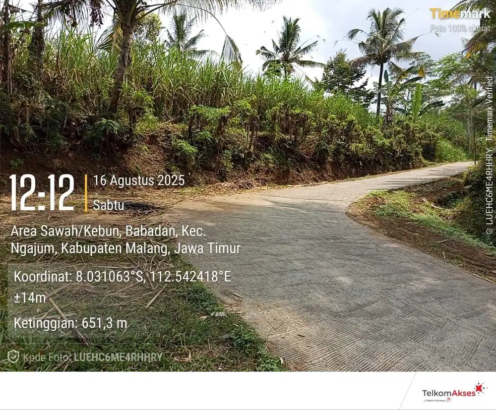 TANAH SUBUR KAYA AIR LOKASI NGAJUM KABUPATEN MALANG