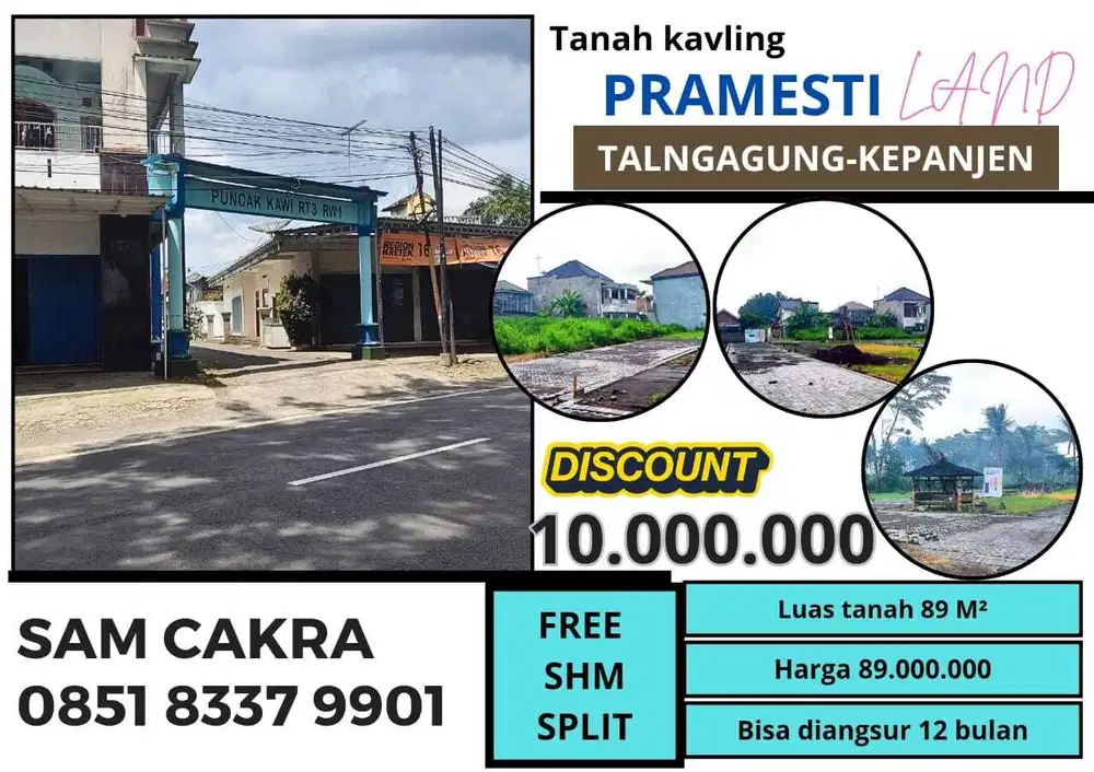 tanah kavling promo spesial bulan ini
