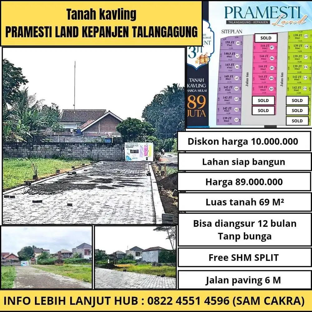TANAH KAVLING PRIBADI HARGA TERJANGKAU