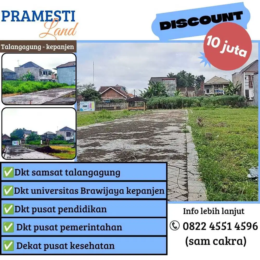 TANAH KAVLING MURAH DITENGAH PERKOTAAN