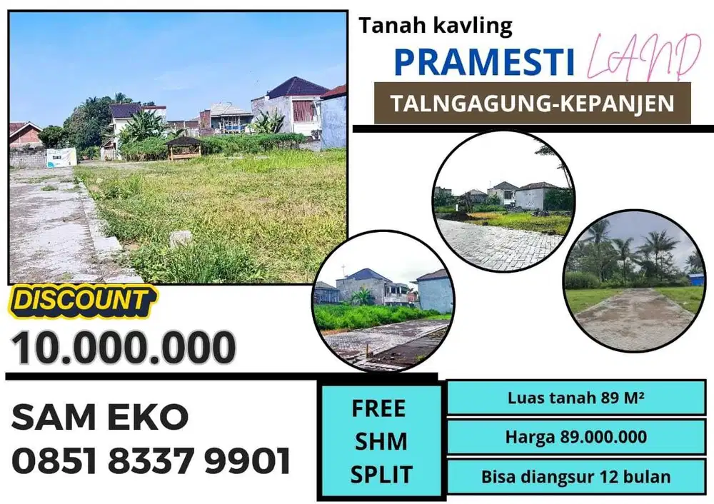 promo menarik kavling murah milik pribadi