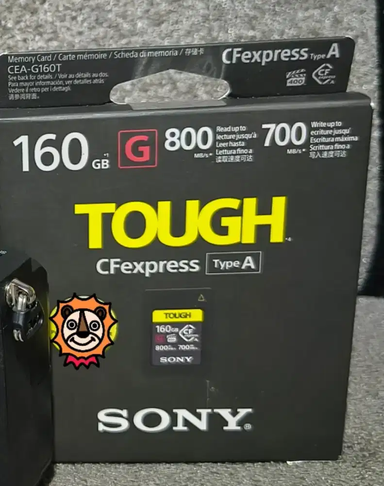 Memory CF Express Type A Card Kamera Sony Cea-G160t 160Gb A7 Alpha A7R