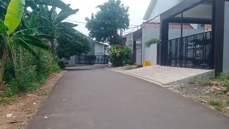 lahan cantik SHM di kavling pelita Meruyung depok
